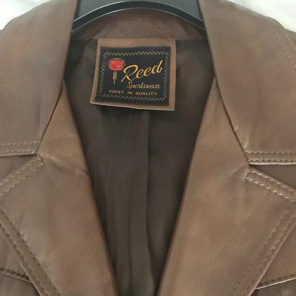 men's vintage leather jacket